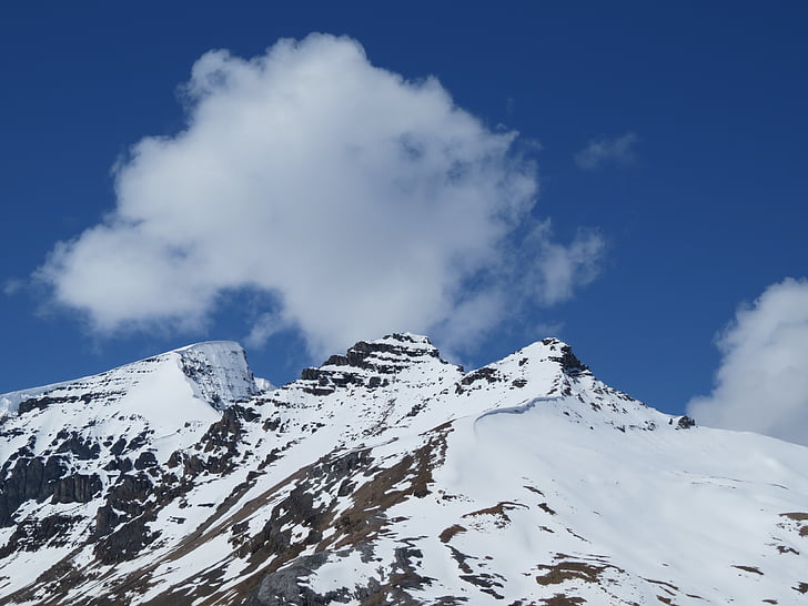 Kälte, Landschaft, Berg, Peak, Schnee, Snow peak, Winter