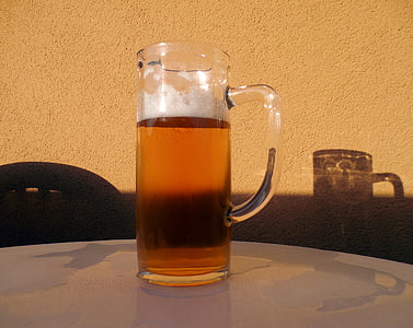 бира, напитка, освежаване, алкохол, бира стъкло, стъкло, алкохолни