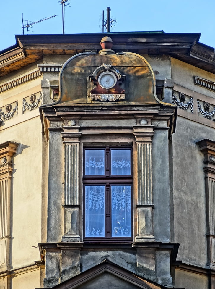 sienkiewicza, Bydgoszcz, akna, arhitektuur, välisilme, hoone, fassaad