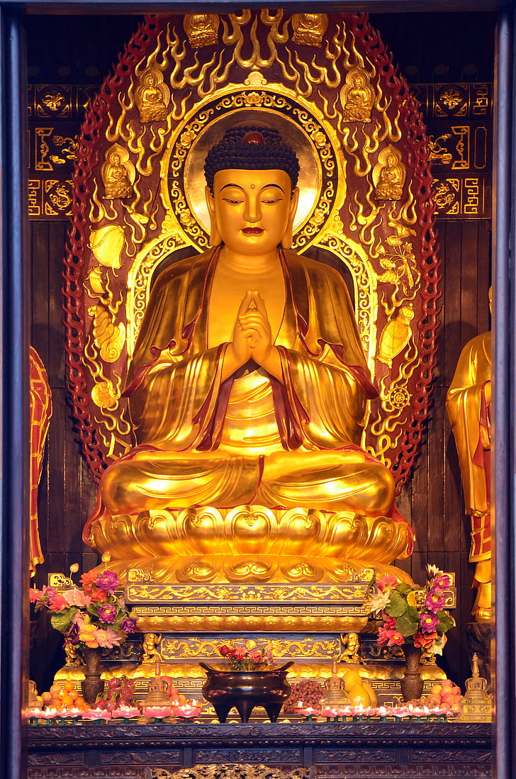 China, Pekin, Budism, Buddha, religie, Asia, Statuia