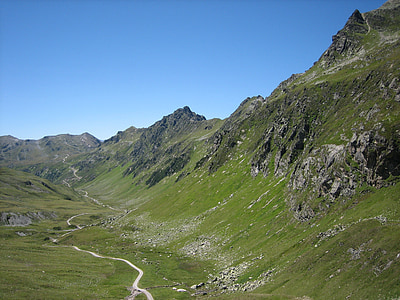 Alpine, montañas, paisaje, naturaleza, Austria