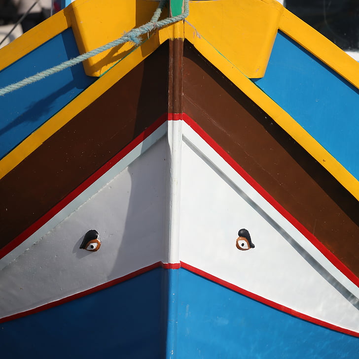 лодки, цвят