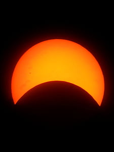 eclipse solar, sol, Luna, espectáculo natural, eclipse solar terrestre, Blackout, fenómeno celeste