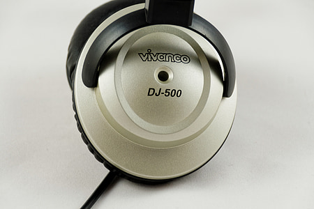 слушалки, DJ, аудио, MP3, музика, мултимедия