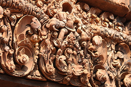 アンコール ・ ワット, 寺, カンボジア, バンテアイ ・ スレイ, 寺院の複合体, 石工, アジア
