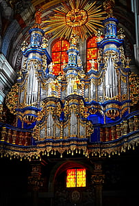 l'església, òrgan, música, instrument, Capella, Catedral, religió