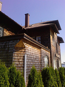 ngôi nhà, gỗ cắt, Chalet