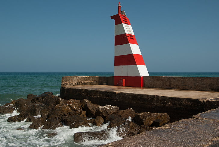 portugal, port, lighthouse, wharf