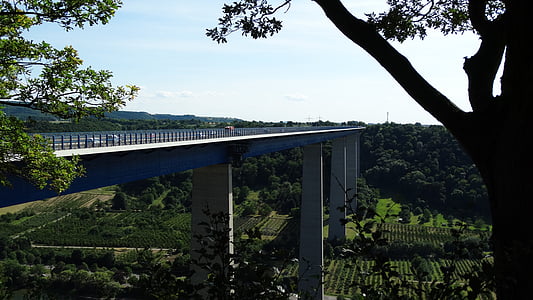 Mosel-híd, autópálya híd, autópálya, híd, Mosel, forgalom, Németország