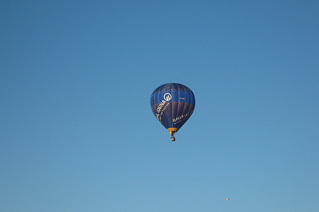 Horkovzdušný balón, Letecké sporty, Fly, bublina, obloha, v zajetí balónek