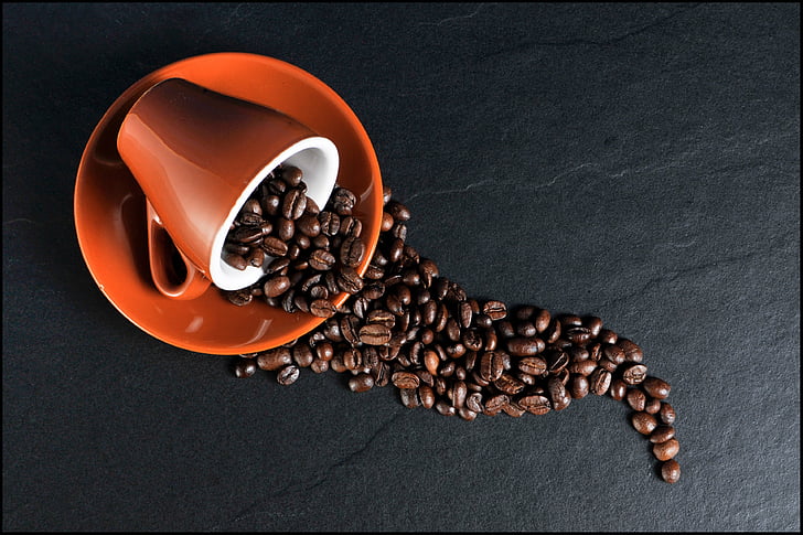 beans, brew, caffeine, coffee, cup, espresso, fresh