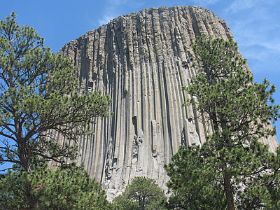 Devil's tower, núi, Utah, Landmark, Thung lũng tượng đài, nổi tiếng, điểm đến