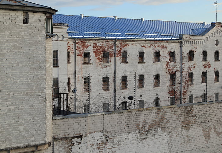 Lettonie, Daugavpils, prison, architecture, cellule, détention, gardée