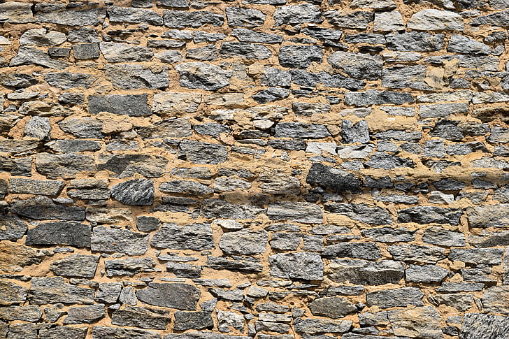 Kameni zid, vanjski dio, zgrada, pozadina, pozadina, uzorak, tekstura