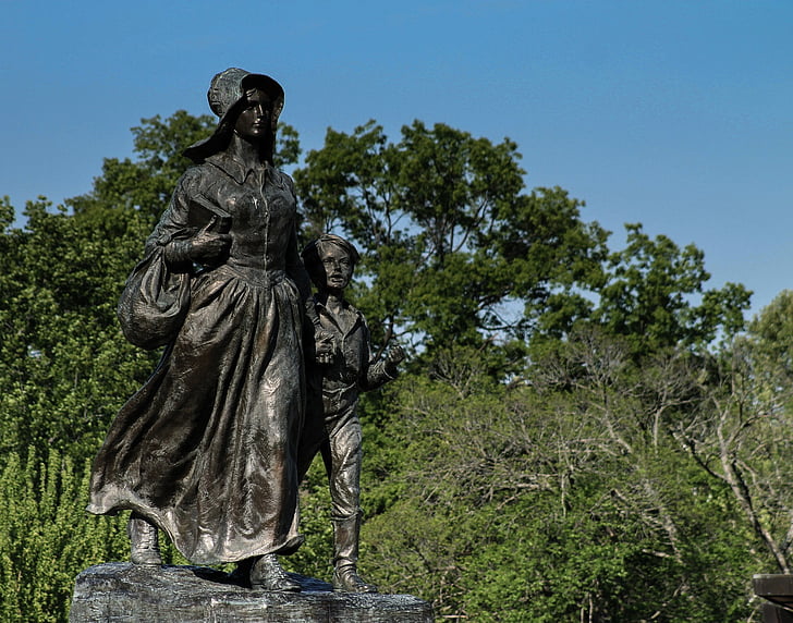 Pioneer woman, standbeeld, Marland herenhuis, Ponca city, landgoed, decoratie, kind