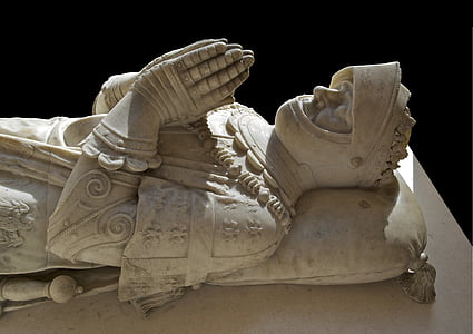 tomba, scultura, Monumento, Anne de montmorency, Parigi, Francia, Cattedrale