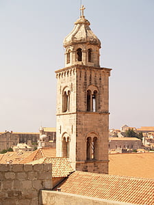 Dubrovnik, Horvátország, tenger, Adriai-tenger, város, építészet, mediterrán