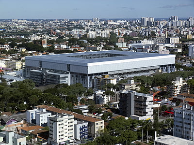 arenos de baixada, Curitiba, Kyocera arenoje, Brazilija, stadionas, footbll, Futbolas