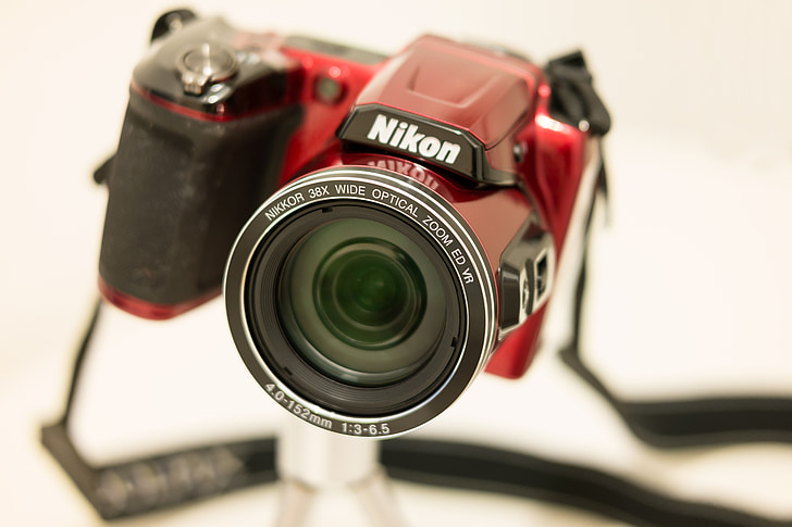 aparat de fotografiat, Nikon, aparat foto digital, fotografie, camera foto, fotografie, obiectiv cu zoom