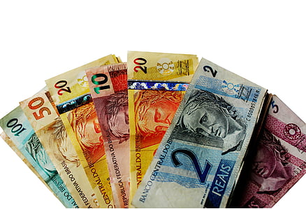 vēlēšanu zīmes, nauda, reāls, Piezīme, Brazīlijas valūtas, Brazīlija, piecdesmit dolāru
