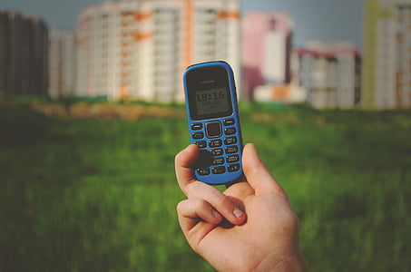 Nokia, mobiltelefon, mobila, telefon, cell, telefon, samtal