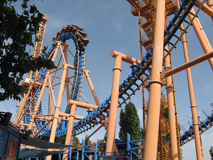 amusement park, Warner park, adrenaline, partij, Engineering
