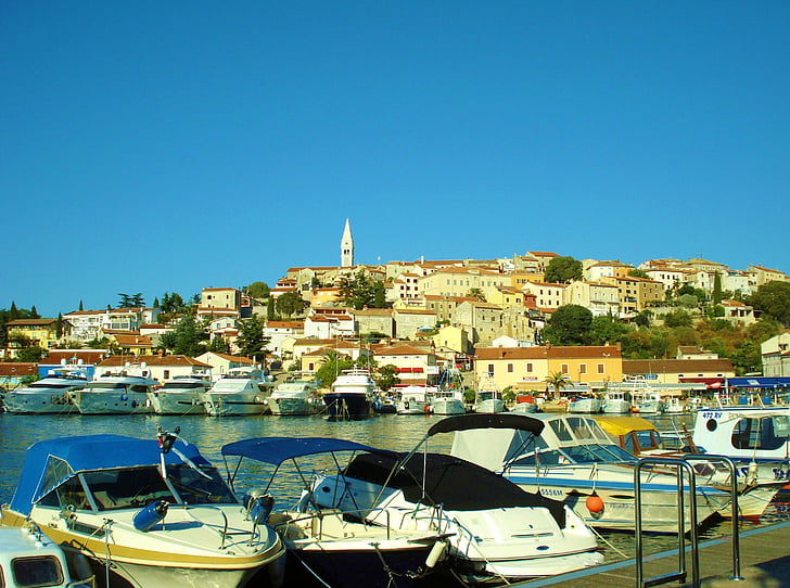 Vrsar, vacaciones, Paraíso, verano, Istria, Croacia, Península