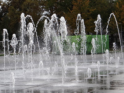 fountain, drip, water, colmar, rapp space, inject
