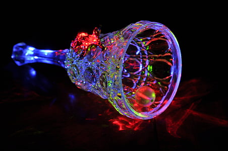 glass bell, light painting, color, abstract, backgrounds, liquid