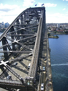 Sydney, prístavný most, Austrália, Most, Port
