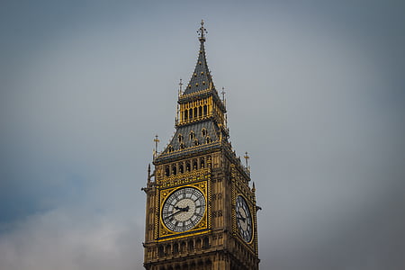 Londen, toren, Engeland, de Big ben, klokkentoren, het platform, geschiedenis