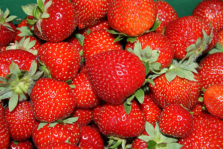 strawberries, strawberry, fresh, british
