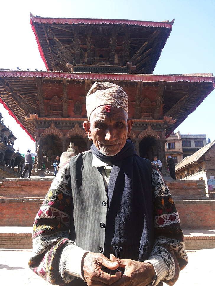 Nepál, Pátan, Káthmándú, chrám, Asie, cestování, kultura