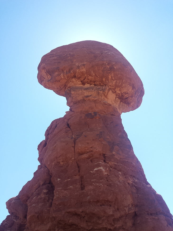 famós, Parc, Utah, Roca vermella, perfil, punt de referència, viatges