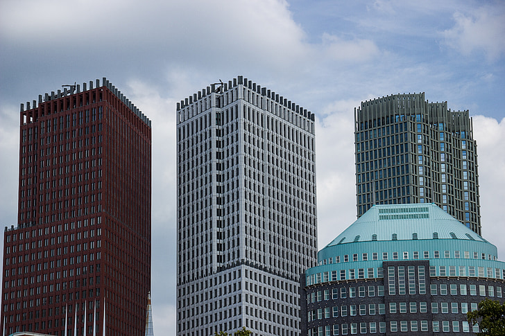 arhitektura, zgrada, u Hag, grad, Nizozemska