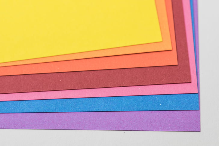 papīra, struktūra, krāsa, varavīksne, varavīksnes krāsas, fons, modelis