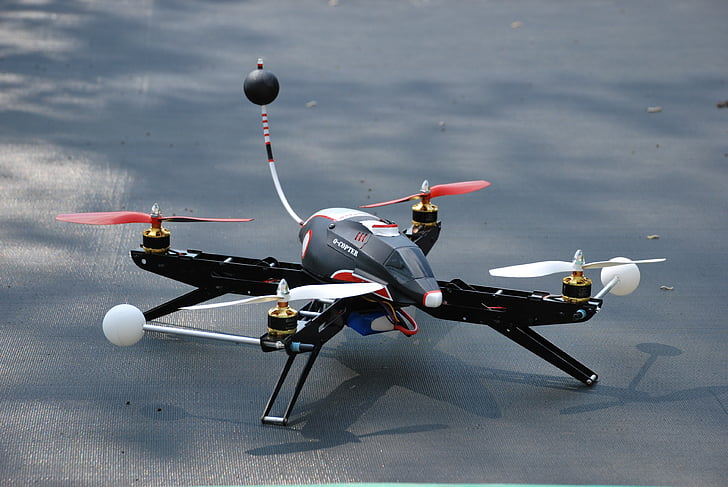 gaui, multicopter, Quadrocopter, Drone, teknik, Airial, flygande
