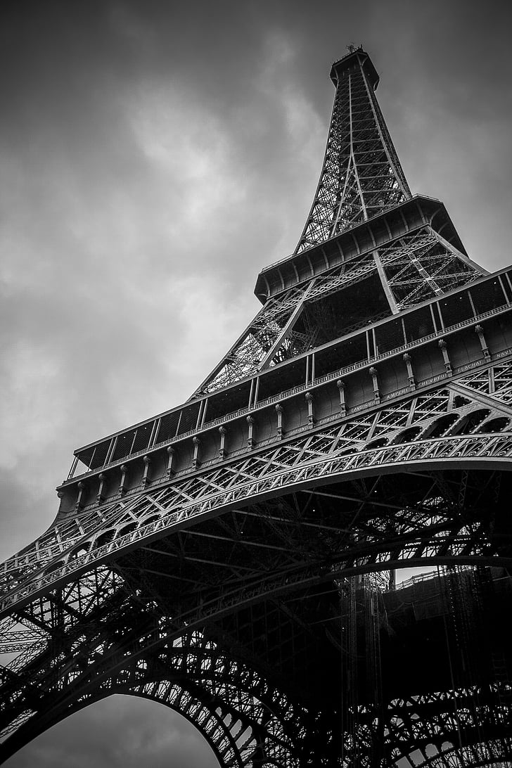 Paris, Torre, Eiffel, França, arquitetura, Europa, Marco