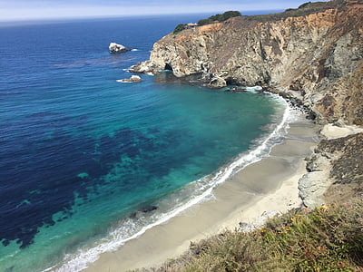 california, coast, ocean, pacific, travel, road trip, coastline