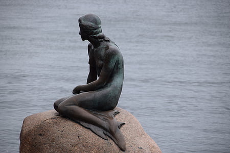 morska deklica, v, Kopenhagen
