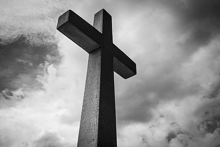 morte, Cruz, cemitério, religião, crenças, sacrifício, Cristo