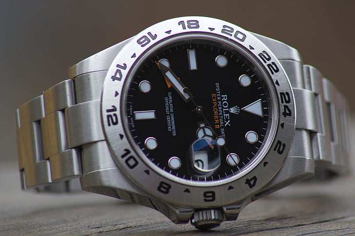 Rolex, Rolex gmt-Màster 2, veure, lyxklocka, GMT, rellotge, rellotge de polsera