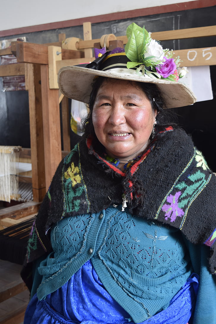 Tkáč, osoba typické, Andské, Peruánsky