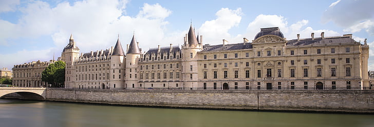 Париж, Сена, Франция, Архитектура, Река, Памятник, Европа