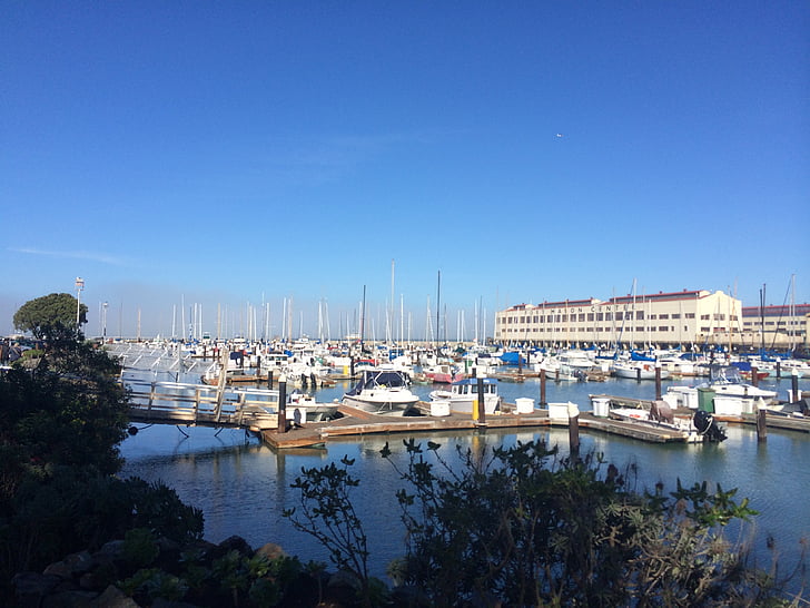 port, San francisco, reservationer, Francisco, USA, bådene, Yacht