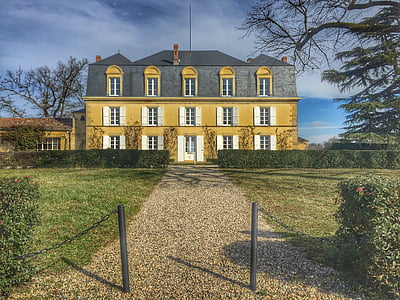 Château guiraud, Castelo, França, Bordeaux, vinho, adega, Castelo