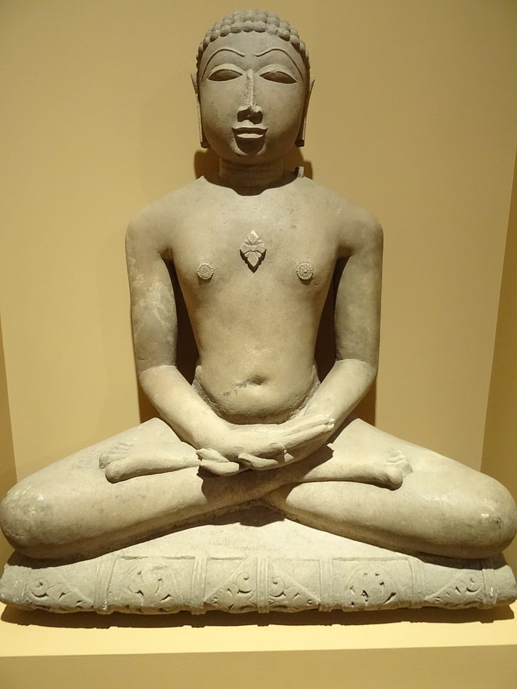 Figura, Figura di pietra, Yoga, a zampe, meditazione, calma interiore, Statua