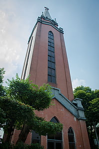 building, christian church, tall buildings, wuxi, architecture