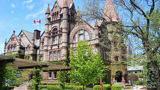 Universiteit, Toronto, admin, Ontario, het platform, kerk, geschiedenis