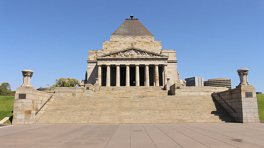 Melbourne, Australien, templet